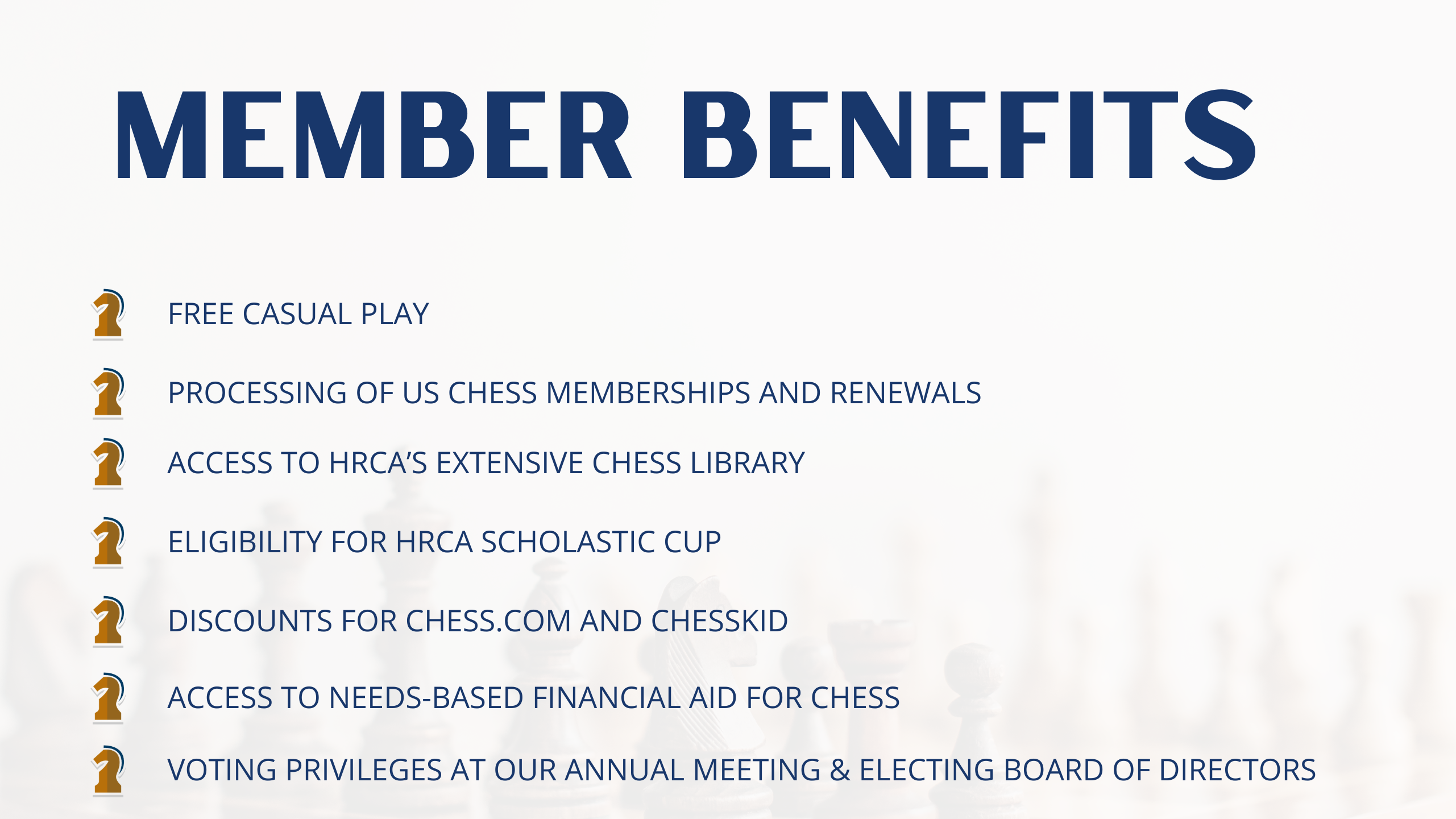 graphic displaying HRCA Membership benefits